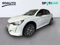 Usado Peugeot e-208 Active 100 kW (136 CV) 2024 Blanco Utilitario