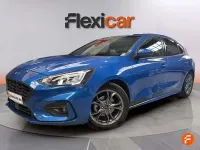 Begagnad Ford Focus ST-Line 125 HK (91 kW) 2019 Blå Halvkombi