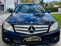 Usado Mercedes C200 Avantgarde 136 CV (100 kW) 2011 Azul Berlina
