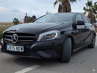 Usado Mercedes A180 Style 122 CV (89 kW) 2013 Negro Berlina