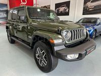 Usado Jeep Wrangler Sahara 272 CV (200 kW) 2024 Verde SUV