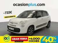 Usado Fiat 500L Pop Star 95 CV (69 kW) 2016 Blanco Monovolumen