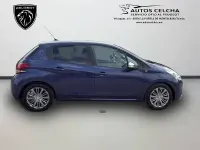 Usado Peugeot 208 Style 75 CV (55 kW) 2016 Azul Utilitario