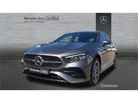Usado Mercedes A180 AMG line 136 CV (100 kW) 2024 Gris Berlina