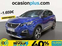 Usado Peugeot 3008 GT-line 131 CV (96 kW) 2021 Azul SUV