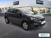 Usado Peugeot 3008 Active 130 CV (95 kW) 2020 Negro SUV