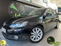 Usado VW Golf Sportline 105 CV (77 kW) 2013 Negro Berlina