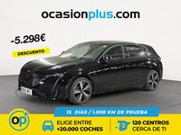 Usado Peugeot 308 GT 130 CV (95 kW) 2024 Negro Berlina
