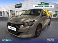 Usado Peugeot 208 Active 100 CV (73 kW) 2021 Gris / plata Utilitario