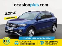 Usado VW T-Cross Sportline 150 CV (110 kW) 2023 Azul SUV