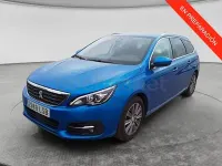 Usado Peugeot 308 SW Allure 130 CV (95 kW) 2021 Azul Familiar
