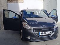 Usado Peugeot 208 Style 82 CV (60 kW) 2014 Gris / plata Utilitario
