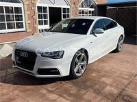 Usado Audi A5 Sportback S-Line 143 CV (105 kW) 2013 Blanco Utilitario