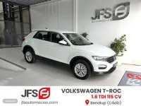 Usado VW T-Roc 116 CV (85 kW) 2020 Blanco SUV