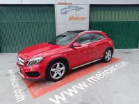 Usado Mercedes GLA200 AMG line 136 CV (100 kW) 2015 Rojo SUV