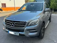 Usado Mercedes ML250 204 CV (150 kW) 2012 Gris / plata SUV