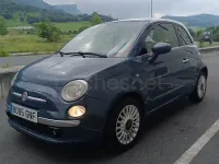 Usado Fiat 500 Lounge 101 CV (74 kW) 2009 Azul Descapotable
