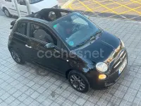 Usado Fiat 500C S 69 CV (50 kW) 2015 Negro Descapotable