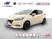 Usado Nissan Micra Acenta 92 CV (67 kW) 2021 Beige Utilitario