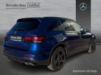 Usado Mercedes GLC200 163 CV (119 kW) 2020 Azul brillante SUV