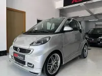 Usado Smart ForTwo Cabrio Brabus Xclusive 102 CV (75 kW) 2014 Gris / plata Descapotable