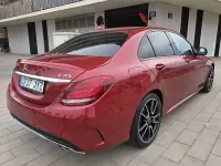 Usado Mercedes C43 AMG 367 CV (269 kW) 2017 Rojo Berlina