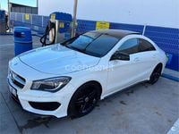 Usado Mercedes CLA200 AMG line 136 CV (100 kW) 2015 Blanco Berlina