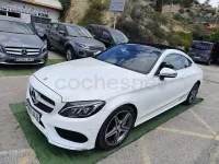 Usado Mercedes C250 AMG line 204 CV (150 kW) 2016 Blanco Coupe