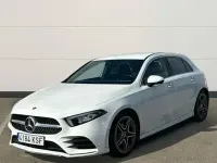 Usado Mercedes A180 AMG 116 CV (85 kW) 2018 Blanco Berlina