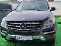 Usado Mercedes ML250 204 CV (150 kW) 2012 Gris / plata SUV