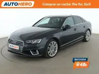 Usado Audi A4 S-Line 190 CV (139 kW) 2019 Gris Berlina