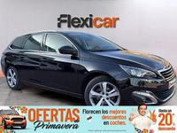 Usado Peugeot 308 SW Active 130 CV (95 kW) 2017 Negro Familiar