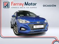 Usado Hyundai i20 84 CV (61 kW) 2019 Azul Utilitario
