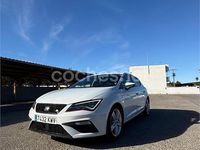 Usado Seat Leon FR 130 CV (95 kW) 2019 Blanco Berlina