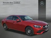 Usado Mercedes C220 200 CV (147 kW) 2023 Rojo Berlina