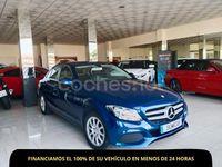 Usado Mercedes C200 136 CV (100 kW) 2016 Azul Berlina