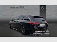 Usado Mercedes C220 AMG line 200 CV (147 kW) 2024 Azul sodalita Familiar