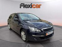 Usado Peugeot 308 SW Style 131 CV (96 kW) 2016 Azul Familiar