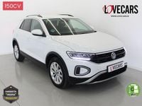 Usado VW T-Roc Life 150 CV (110 kW) 2022 Blanco SUV