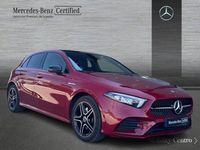 Usado Mercedes A250 AMG line 218 CV (160 kW) 2022 Patagonia red  metallic paint