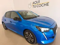 Usado Peugeot 208 Allure 102 CV (75 kW) 2023 Azul Utilitario