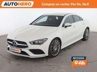 Usado Mercedes CLA200 AMG line 150 CV (110 kW) 2022 Blanco Berlina