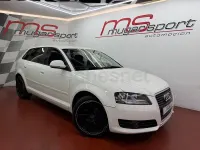 Usado Audi A3 Ambition 105 CV (77 kW) 2010 Blanco Utilitario
