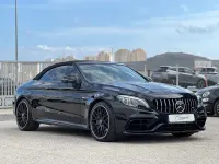 Usado Mercedes C63S AMG 510 CV (375 kW) 2023 Negro Descapotable