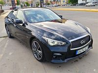 Usado Infiniti Q50 Sport Tech 170 CV (125 kW) 2018 Negro Berlina