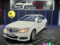 Usado Mercedes C200 136 CV (100 kW) 2012 Blanco Berlina