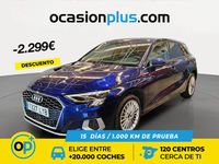 Usado Audi A3 Advanced Plus 116 CV (85 kW) 2022 Azul Berlina