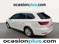 Usado Seat Leon ST Style 116 CV (85 kW) 2018 Blanco Familiar