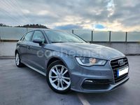 Usado Audi A3 Attraction 110 CV (80 kW) 2015 Gris / plata Berlina