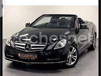 Usado Mercedes E350 Avantgarde 265 CV (194 kW) 2013 Negro Descapotable
